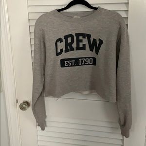 Brandy Melville cropped hoodie.